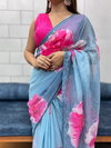 Vivera Organza Printed Partywear Saree Wholesale Market In Surat With Price